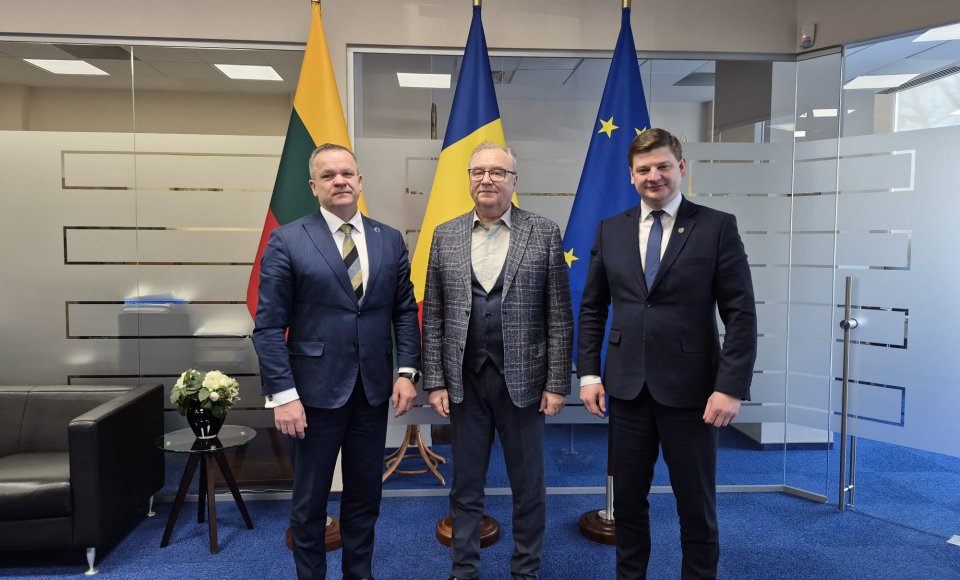 Meeting with Lithuanian municipal delegations